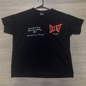 Saint Michael Short Sleeve Tee - Black